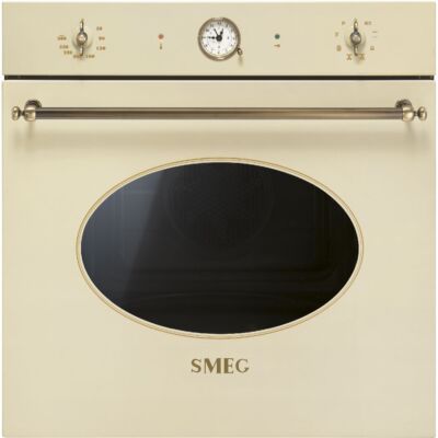 SMEG SFP805PO pirolitikus beépíthető rusztikus sütő - bézs / bronz