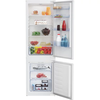 Beko BCHA-275K3 SN beépíthető alulfagyasztós hűtőszekrény