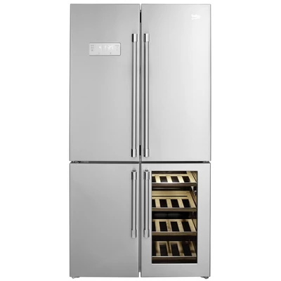 Beko GN-1416220 CX szabadonálló side by side hűtőszekrény