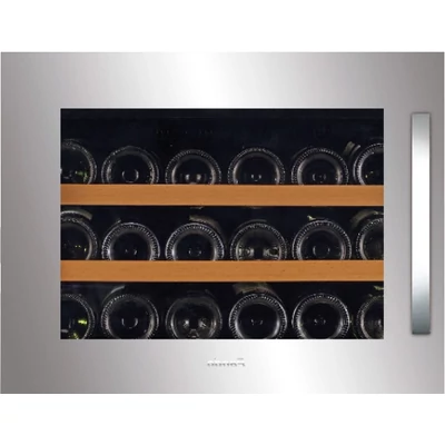 Pando PVMAV-45-18XR beépíthető borhűtő - inox - jobbos