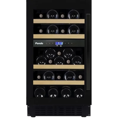 Pando PVMB-40-28CRR beépíthető borhűtő - fekete - jobbos