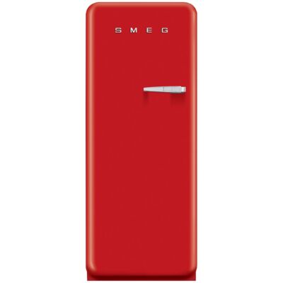 SMEG FAB28LRD5 retro egyajtós hűtőszekrény - balos -  piros