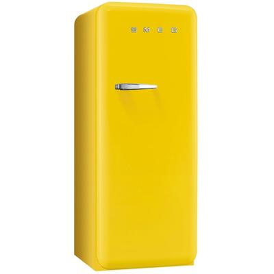 SMEG FAB28RYW5 retro egyajtós hűtőszekrény - jobbos - sárga