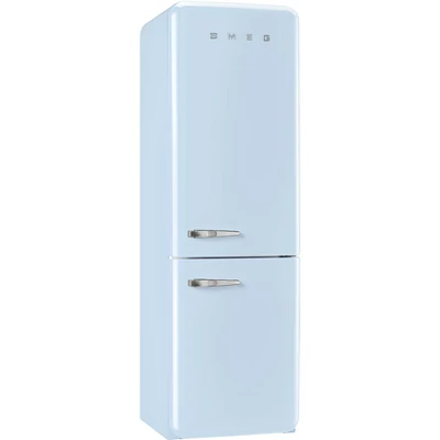 SMEG FAB32RPB5 szabadonálló alulfagyasztós kombinált retro hűtőszekrény - világoskék - jobbos