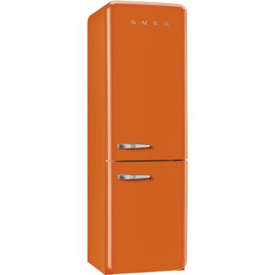 SMEG FAB32ROR5 szabadonálló alulfagyasztós kombinált retro hűtőszekrény - narancssárga - jobbos
