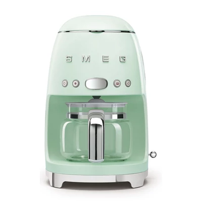 SMEG DCF02PGEU filteres retro kávéfőző - világoszöld