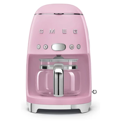 SMEG DCF02PKEU filteres retro kávéfőző - rózsaszín