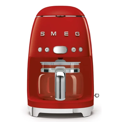 SMEG DCF02RDEU filteres retro kávéfőző - piros