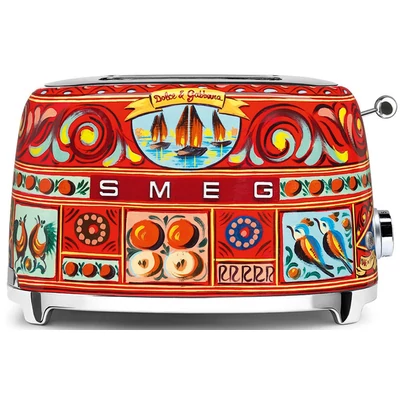 Smeg Dolce&Gabbana TSF01DGEU retro 2-szeletes kenyérpirító