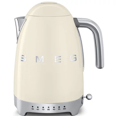 Smeg KLF04CREU retro vízforraló - bézs