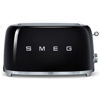 Smeg TSF02BLEU retro 4-szeletes kenyérpirító - fekete