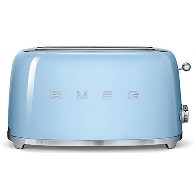 Smeg TSF02PBEU retro 4-szeletes kenyérpirító - világoskék