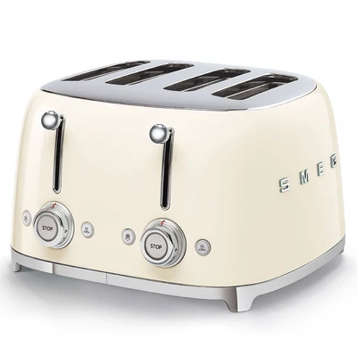 Smeg TSF03CREU retro 2x2-szeletes kenyérpirító -  bézs