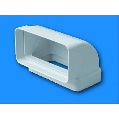 Gonal T-P 1060 lapos csatorna sarok - függőleges - Ø125