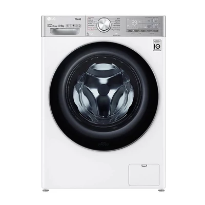LG F4DV912H2EA szabadonálló elöltöltős gőz mosó-szárítógép