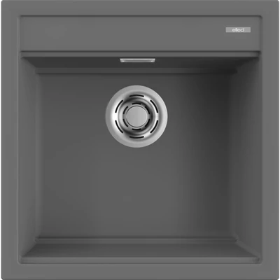 Elleci Best 104 Workstation kerámia mosogatótálca - K99 Dark Grey
