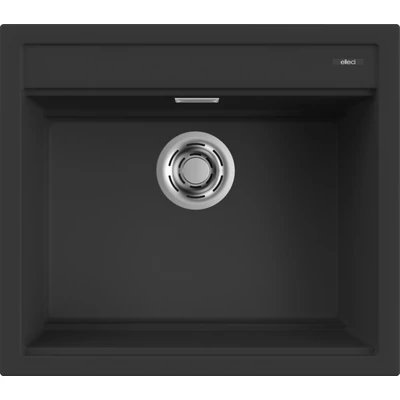 Elleci Best 105 Workstation gránit mosogatótálca - G40 Nero