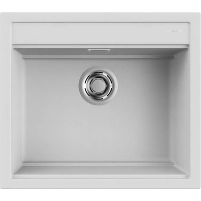 Elleci Best 105 Workstation gránit mosogatótálca - G68 Bianco