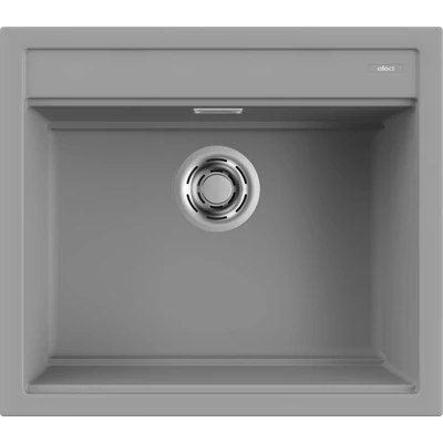 Elleci Best 105 Workstation kerámia mosogatótálca - K97 Light Grey