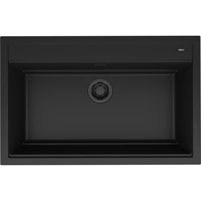 Elleci Best 130 Workstation Limited Edition kerámia mosogatótálca - K86 Black