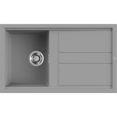 Elleci Best 400 kerámia mosogatótálca - K97 Light Grey