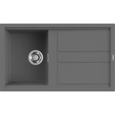 Elleci Best 400 kerámia mosogatótálca - K99 Dark Grey