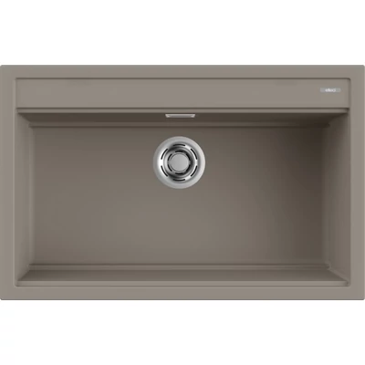 Elleci Best 130 Workstation kerámia mosogatótálca - K93 Dove Grey
