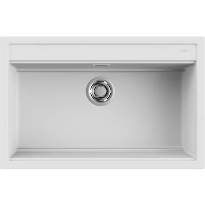 Elleci Best 130 Workstation kerámia mosogatótálca - K96 White