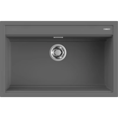 Elleci Best 130 Workstation kerámia mosogatótálca - K99 Dark Gery