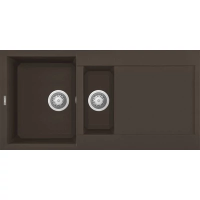 Elleci Easy 475 gránit mosogatótálca - G78 Espresso