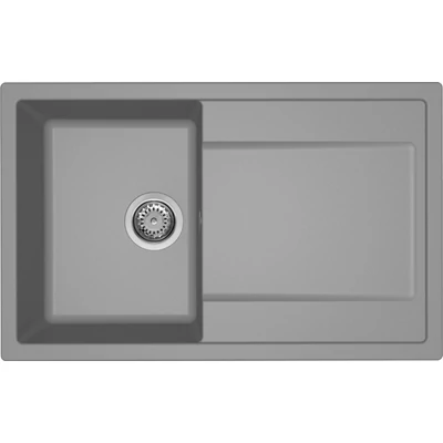 Elleci Life 300 gránit mosogatótálca - G48 Cemento