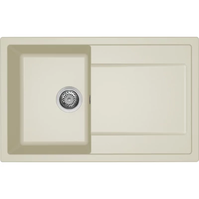 Elleci Life 300 gránit mosogatótálca - G62 Bianco Antico