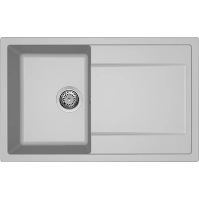 Elleci Life 300 gránit mosogatótálca - M79 Aluminium