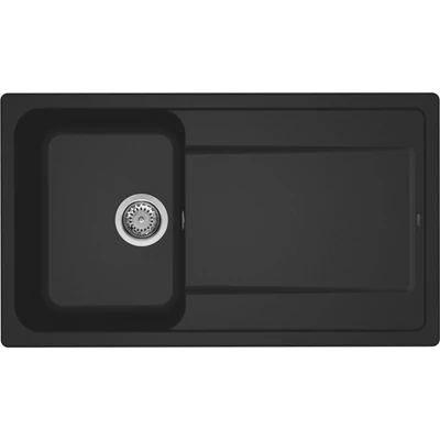 Elleci Life 400 gránit mosogatótálca - G40 Nero