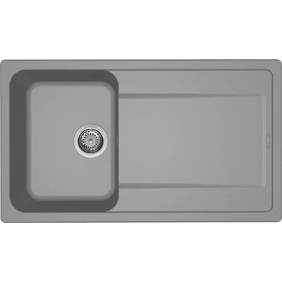 Elleci Life 400 gránit mosogatótálca - G48 Cemento