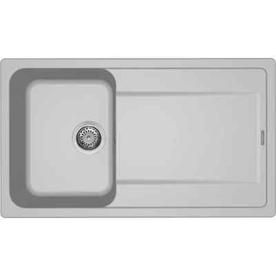Elleci Life 400 gránit mosogatótálca - M79 Aluminium