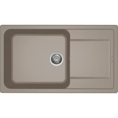 Elleci Life 410 gránit mosogatótálca - G43 Tortora