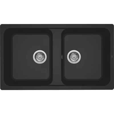 Elleci Life 450 gránit mosogatótálca - G40 Nero
