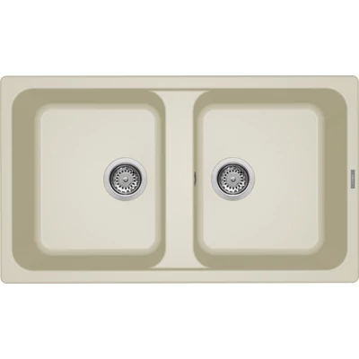 Elleci Life 450 gránit mosogatótálca - G62 Bianco Antico