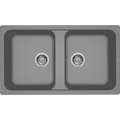 Elleci Life 450 gránit mosogatótálca - M73 Titanium