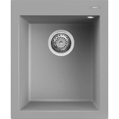 Elleci Quadra 100 kerámia mosogatótálca - K97 Light Grey