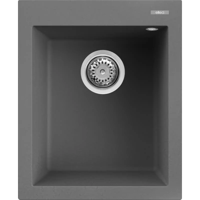 Elleci Quadra 100 kerámia mosogatótálca - K99 Dark Grey