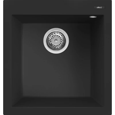 Elleci Quadra 102 kerámia mosogatótálca - K86 Black