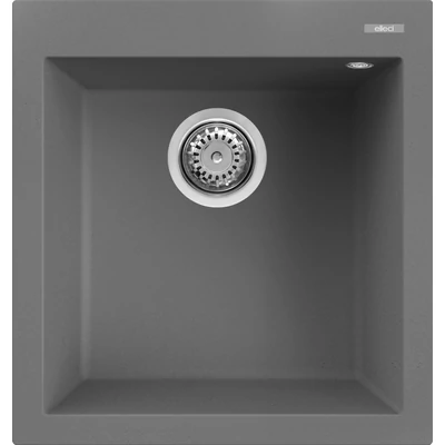 Elleci Quadra 102 kerámia mosogatótálca - K99 Dark Grey