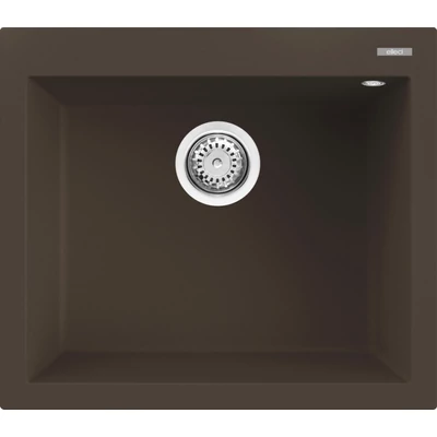 Elleci Quadra 105 gránit mosogatótálca - G78 Espresso