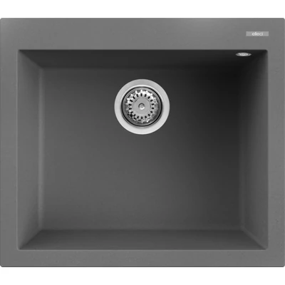 Elleci Quadra 105 kerámia mosogatótálca - K99 Dark Grey