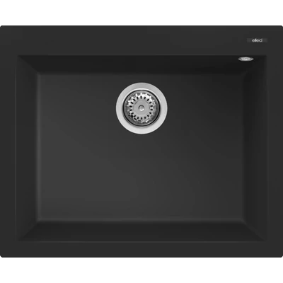 Elleci Quadra 110 kerámia mosogatótálca - K86 Black