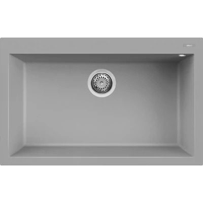Elleci Quadra 130 kerámia mosogatótálca - K97 Light Grey