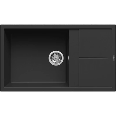 Elleci Unico 410 kerámia mosogatótálca - K86 Black