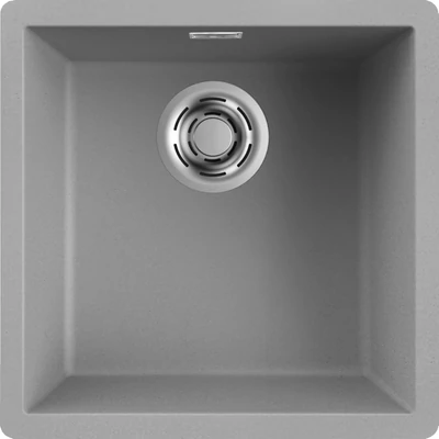 Elleci Zen-F 102 kerámia mosogatótálca - K97 Light Grey
